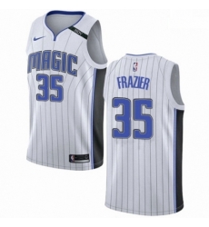 Mens Nike Orlando Magic 35 Melvin Frazier Swingman White NBA Jersey Association Edition Mens Nike Orlando Magic 35 Melvin Frazier Swingman White NBA Jersey Association Edition