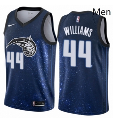 Mens Nike Orlando Magic 44 Jason Williams Swingman Blue NBA Jersey City Edition Mens Nike Orlando Magic 44 Jason Williams Swingman Blue NBA Jersey City Edition