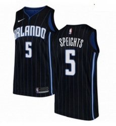 Mens Nike Orlando Magic 5 Marreese Speights Authentic Black Alternate NBA Jersey Statement Edition Mens Nike Orlando Magic 5 Marreese Speights Authentic Black Alternate NBA Jersey Statement Edition