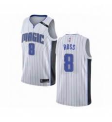 Mens Orlando Magic 8 Terrence Ross Authentic White Basketball Jersey Association Edition Mens Orlando Magic 8 Terrence Ross Authentic White Basketball Jersey Association Edition