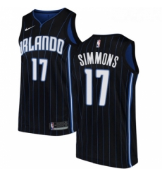 Womens Nike Orlando Magic 17 Jonathon Simmons Swingman Black Alternate NBA Jersey Statement Edition Womens Nike Orlando Magic 17 Jonathon Simmons Swingman Black Alternate NBA Jersey Statement Edition