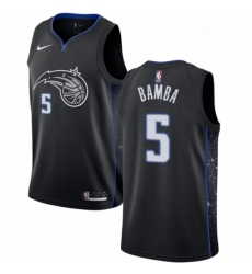 Womens Nike Orlando Magic 5 Mohamed Bamba Swingman Black NBA Jersey City Edition Womens Nike Orlando Magic 5 Mohamed Bamba Swingman Black NBA Jersey City Edition