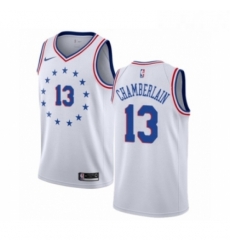 Mens Nike Philadelphia 76ers 13 Wilt Chamberlain White Swingman Jersey Earned Edition Mens Nike Philadelphia 76ers 13 Wilt Chamberlain White Swingman Jersey Earned Edition
