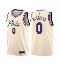 Youth Philadelphia 76ers 0 Josh Richardson Swingman Cream Basketball Jersey City Edition Youth Philadelphia 76ers 0 Josh Richardson Swingman Cream Basketball Jersey City Edition