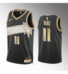 Men Phoenix Suns 11 Bol Bol Black 2024 Select Series Stitched Basketball Jersey Men Phoenix Suns 11 Bol Bol Black 2024 Select Series Stitched Basketball Jersey
