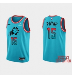 Men Phoenix Suns 15 Cameron Payne 2022 23 Blue City Edition Stitched Basketball Jersey Men Phoenix Suns 15 Cameron Payne 2022 23 Blue City Edition Stitched Basketball Jersey