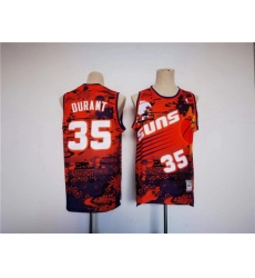 Men Phoenix Suns 35 Kevin Durant Red Throwback Swingman Stitched Jersey Men Phoenix Suns 35 Kevin Durant Red Throwback Swingman Stitched Jersey