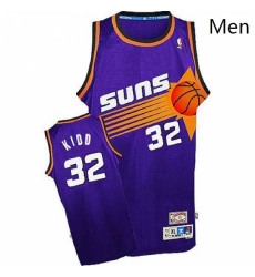 Mens Adidas Phoenix Suns 32 Jason Kidd Swingman Purple Throwback NBA Jersey Mens Adidas Phoenix Suns 32 Jason Kidd Swingman Purple Throwback NBA Jersey