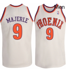 Mens Adidas Phoenix Suns 9 Dan Majerle Authentic White New Throwback NBA Jersey Mens Adidas Phoenix Suns 9 Dan Majerle Authentic White New Throwback NBA Jersey
