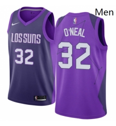 Mens Nike Phoenix Suns 32 Shaquille ONeal Authentic Purple NBA Jersey City Editi Mens Nike Phoenix Suns 32 Shaquille ONeal Authentic Purple NBA Jersey City Editi