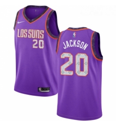 Womens Nike Phoenix Suns 20 Josh Jackson Swingman Purple NBA Jersey 2018 19 City Edition Womens Nike Phoenix Suns 20 Josh Jackson Swingman Purple NBA Jersey 2018 19 City Edition