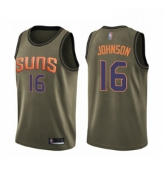 Youth Phoenix Suns 16 Tyler Johnson Swingman Green Salute to Service Basketball Jersey Youth Phoenix Suns 16 Tyler Johnson Swingman Green Salute to Service Basketball Jersey