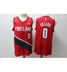 Blazers 0 Damian Lillard Red City Edition Nike Swingman Jersey Blazers 0 Damian Lillard Red City Edition Nike Swingman Jersey