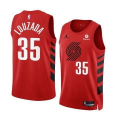 Men Portland Trail Blazers 35 Didi Louzada 2022 23 Red Statement Edition Swingman Stitched Basketball Jersey Men Portland Trail Blazers 35 Didi Louzada 2022 23 Red Statement Edition Swingman Stitched Basketball Jersey