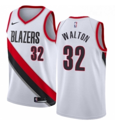 Mens Nike Portland Trail Blazers 32 Bill Walton Authentic White Home NBA Jersey Association Edition Mens Nike Portland Trail Blazers 32 Bill Walton Authentic White Home NBA Jersey Association Edition