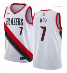 Mens Nike Portland Trail Blazers 7 Brandon Roy Swingman White Home NBA Jersey Association Edition Mens Nike Portland Trail Blazers 7 Brandon Roy Swingman White Home NBA Jersey Association Edition