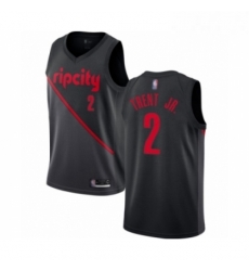 Mens Portland Trail Blazers 2 Gary Trent Jr Authentic Black Basketball Jersey 2018 19 City Edition Mens Portland Trail Blazers 2 Gary Trent Jr Authentic Black Basketball Jersey 2018 19 City Edition