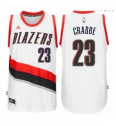 Portland Trail Blazers 23 Allen Crabbe New Swingman Home White Jersey Portland Trail Blazers 23 Allen Crabbe New Swingman Home White Jersey
