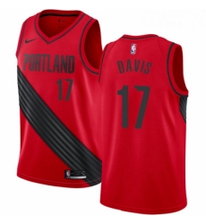 Youth Nike Portland Trail Blazers 17 Ed Davis Swingman Red Alternate NBA Jersey Statement Edition Youth Nike Portland Trail Blazers 17 Ed Davis Swingman Red Alternate NBA Jersey Statement Edition