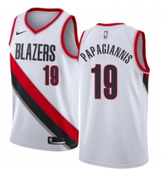 Youth Nike Portland Trail Blazers 19 Georgios Papagiannis Swingman White NBA Jersey Association Edition Youth Nike Portland Trail Blazers 19 Georgios Papagiannis Swingman White NBA Jersey Association Edition
