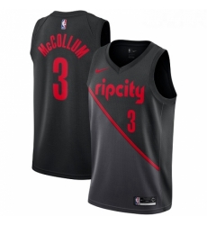 Youth Nike Portland Trail Blazers 3 CJ McCollum Swingman Black NBA Jersey 2018 19 City Edition Youth Nike Portland Trail Blazers 3 CJ McCollum Swingman Black NBA Jersey 2018 19 City Edition