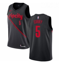 Youth Nike Portland Trail Blazers 5 Seth Curry Swingman Black NBA Jersey 2018 19 City Edition Youth Nike Portland Trail Blazers 5 Seth Curry Swingman Black NBA Jersey 2018 19 City Edition