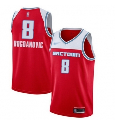 Kings 8 Bogdan Bogdanovic Red Basketball Swingman City Edition 2019 20 Jersey Kings 8 Bogdan Bogdanovic Red Basketball Swingman City Edition 2019 20 Jersey