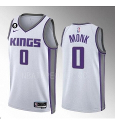 Men Nike Sacramento Kings Malik Monk #0 White Stitched NBA Jersey Men Nike Sacramento Kings Malik Monk #0 White Stitched NBA Jersey