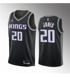 Men Sacramento Kings 20 Colby Jones Black 2023 Draft Statement Edition Stitched Jersey Men Sacramento Kings 20 Colby Jones Black 2023 Draft Statement Edition Stitched Jersey