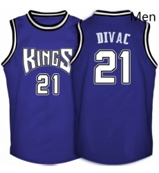 Mens Adidas Sacramento Kings 21 Vlade Divac Authentic Purple Throwback NBA Jersey Mens Adidas Sacramento Kings 21 Vlade Divac Authentic Purple Throwback NBA Jersey