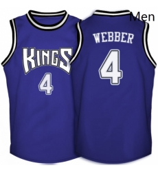 Mens Adidas Sacramento Kings 4 Chris Webber Authentic Purple Throwback NBA Jersey Mens Adidas Sacramento Kings 4 Chris Webber Authentic Purple Throwback NBA Jersey