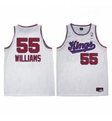 Mens Adidas Sacramento Kings 55 Jason Williams Swingman White New Throwback NBA Jersey Mens Adidas Sacramento Kings 55 Jason Williams Swingman White New Throwback NBA Jersey