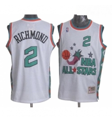 Mens Mitchell and Ness Sacramento Kings 2 Mitch Richmond Authentic White 1996 All Star Throwback NBA Jersey Mens Mitchell and Ness Sacramento Kings 2 Mitch Richmond Authentic White 1996 All Star Throwback NBA Jersey