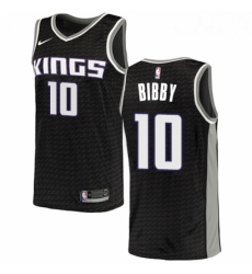 Mens Nike Sacramento Kings 10 Mike Bibby Swingman Black NBA Jersey Statement Edition Mens Nike Sacramento Kings 10 Mike Bibby Swingman Black NBA Jersey Statement Edition