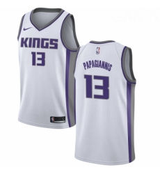 Mens Nike Sacramento Kings 13 Georgios Papagiannis Authentic White NBA Jersey Association Edition Mens Nike Sacramento Kings 13 Georgios Papagiannis Authentic White NBA Jersey Association Edition