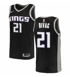 Mens Nike Sacramento Kings 21 Vlade Divac Authentic Black NBA Jersey Statement Edition Mens Nike Sacramento Kings 21 Vlade Divac Authentic Black NBA Jersey Statement Edition