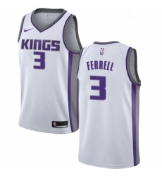 Mens Nike Sacramento Kings 3 Yogi Ferrell Swingman White NBA Jersey Association Edition Mens Nike Sacramento Kings 3 Yogi Ferrell Swingman White NBA Jersey Association Edition