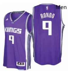 Sacramento Kings 9 Rajon Rondo 2016 17 Seasons Purple Road New Swingman Jersey Sacramento Kings 9 Rajon Rondo 2016 17 Seasons Purple Road New Swingman Jersey