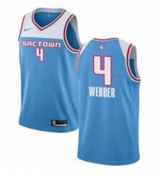 Womens Nike Sacramento Kings 4 Chris Webber Swingman Blue NBA Jersey 2018 19 City Edition Womens Nike Sacramento Kings 4 Chris Webber Swingman Blue NBA Jersey 2018 19 City Edition