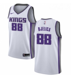 Womens Nike Sacramento Kings 88 Nemanja Bjelica Swingman White NBA Jersey Association Edition Womens Nike Sacramento Kings 88 Nemanja Bjelica Swingman White NBA Jersey Association Edition