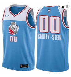 Youth Nike Sacramento Kings 0 Willie Cauley Stein Swingman Blue NBA Jersey City Edition Youth Nike Sacramento Kings 0 Willie Cauley Stein Swingman Blue NBA Jersey City Edition