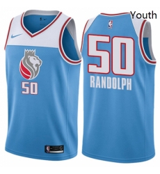 Youth Nike Sacramento Kings 50 Zach Randolph Swingman Blue NBA Jersey City Edition Youth Nike Sacramento Kings 50 Zach Randolph Swingman Blue NBA Jersey City Edition