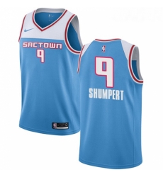 Youth Nike Sacramento Kings 9 Iman Shumpert Swingman Blue NBA Jersey 2018 19 City Edition Youth Nike Sacramento Kings 9 Iman Shumpert Swingman Blue NBA Jersey 2018 19 City Edition
