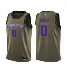 Youth Sacramento Kings 0 Trevor Ariza Swingman Green Salute to Service Basketball Jersey Youth Sacramento Kings 0 Trevor Ariza Swingman Green Salute to Service Basketball Jersey