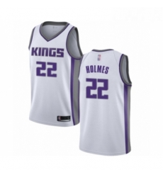 Youth Sacramento Kings 22 Richaun Holmes Swingman White Basketball Jersey Association Edition Youth Sacramento Kings 22 Richaun Holmes Swingman White Basketball Jersey Association Edition