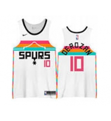 Men San Antonio Spurs DeMar DeRozan White Nike NBA Jersey Men San Antonio Spurs DeMar DeRozan White Nike NBA Jersey