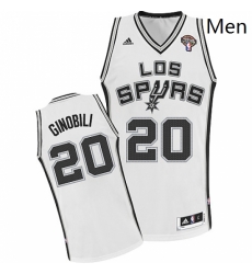 Mens Adidas San Antonio Spurs 20 Manu Ginobili Swingman White ABA Hardwood Classic NBA Jersey Mens Adidas San Antonio Spurs 20 Manu Ginobili Swingman White ABA Hardwood Classic NBA Jersey