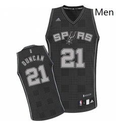 Mens Adidas San Antonio Spurs 21 Tim Duncan Swingman Black Rhythm Fashion NBA Jersey Mens Adidas San Antonio Spurs 21 Tim Duncan Swingman Black Rhythm Fashion NBA Jersey