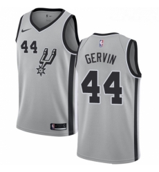 Mens Nike San Antonio Spurs 44 George Gervin Swingman Silver Alternate NBA Jersey Statement Edition Mens Nike San Antonio Spurs 44 George Gervin Swingman Silver Alternate NBA Jersey Statement Edition