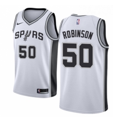 Mens Nike San Antonio Spurs 50 David Robinson Swingman White Home NBA Jersey Association Edition Mens Nike San Antonio Spurs 50 David Robinson Swingman White Home NBA Jersey Association Edition